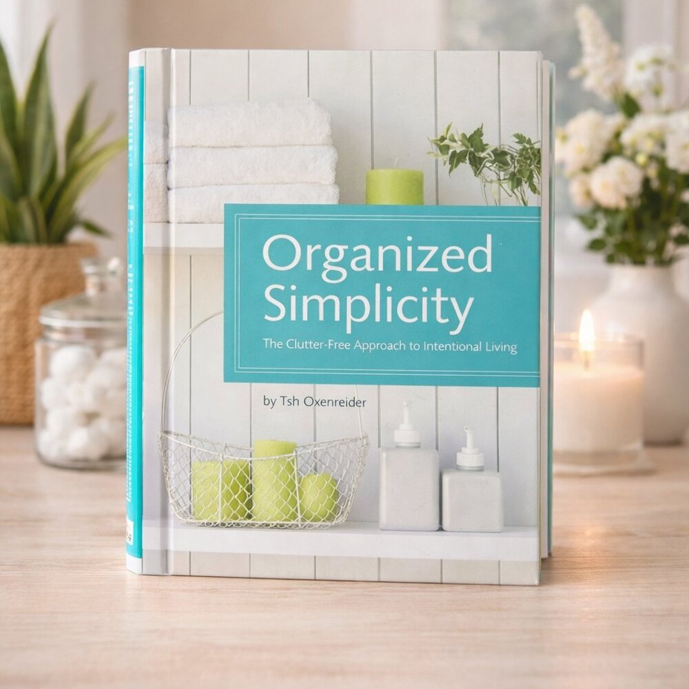 FREE w bundle of 2+ Organized Simplicity Hardcover | Minimalist Living Book